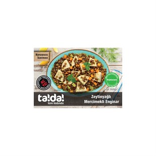 Tada Olive Oil Based Artichoke with Lentil 200g - Baqqalia.com - The Best Shop to Buy Turkish Food and Products - Worldwide Free Shipping for Every Order Above 100 USD