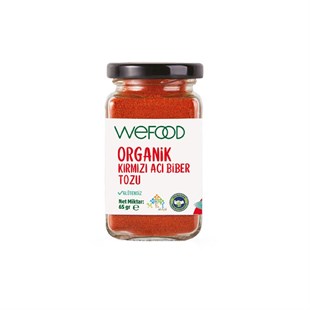 Wefood Organic Hot Red Chilli Powder 65 G.