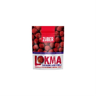 Züber Lokma Forest Fruit Peanut Butter Fruit Ball 96G- Baqqalia.com - The Best Shop to Buy Turkish Food and Products - Worldwide Free Shipping for Every Order Above 100 USD