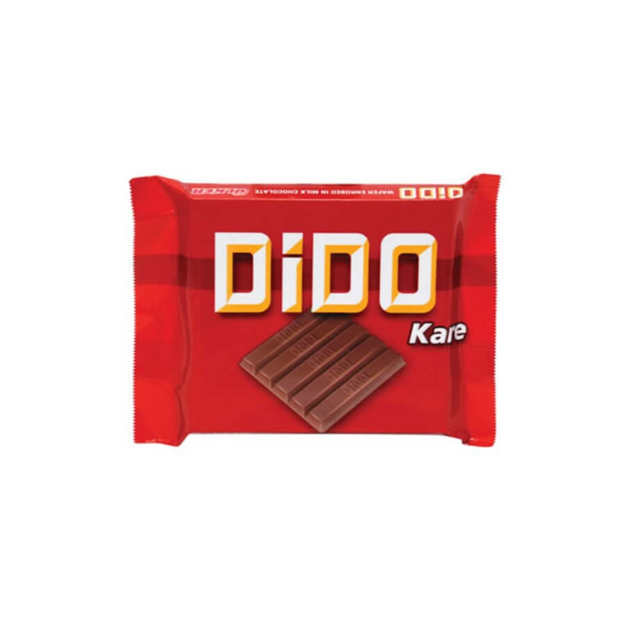 Ülker Dido Square Chocolate Wafer 50 G - Baqqalia.com - The Best Shop to Buy Turkish Food and Products - Worldwide Free Shipping for Every Order Above 150 USD