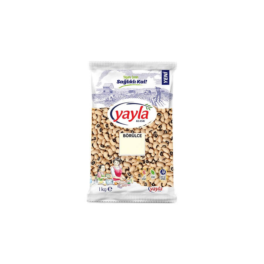 Yayla Cowpea 1 kg - Baqqalia.com - The Best Shop to Buy Turkish Food and Products - Worldwide Free Shipping for Every Order Above 100 USD