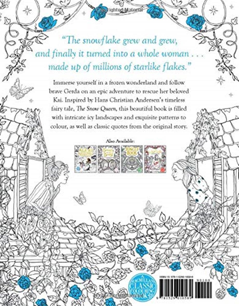 Snow Queen Colouring Book