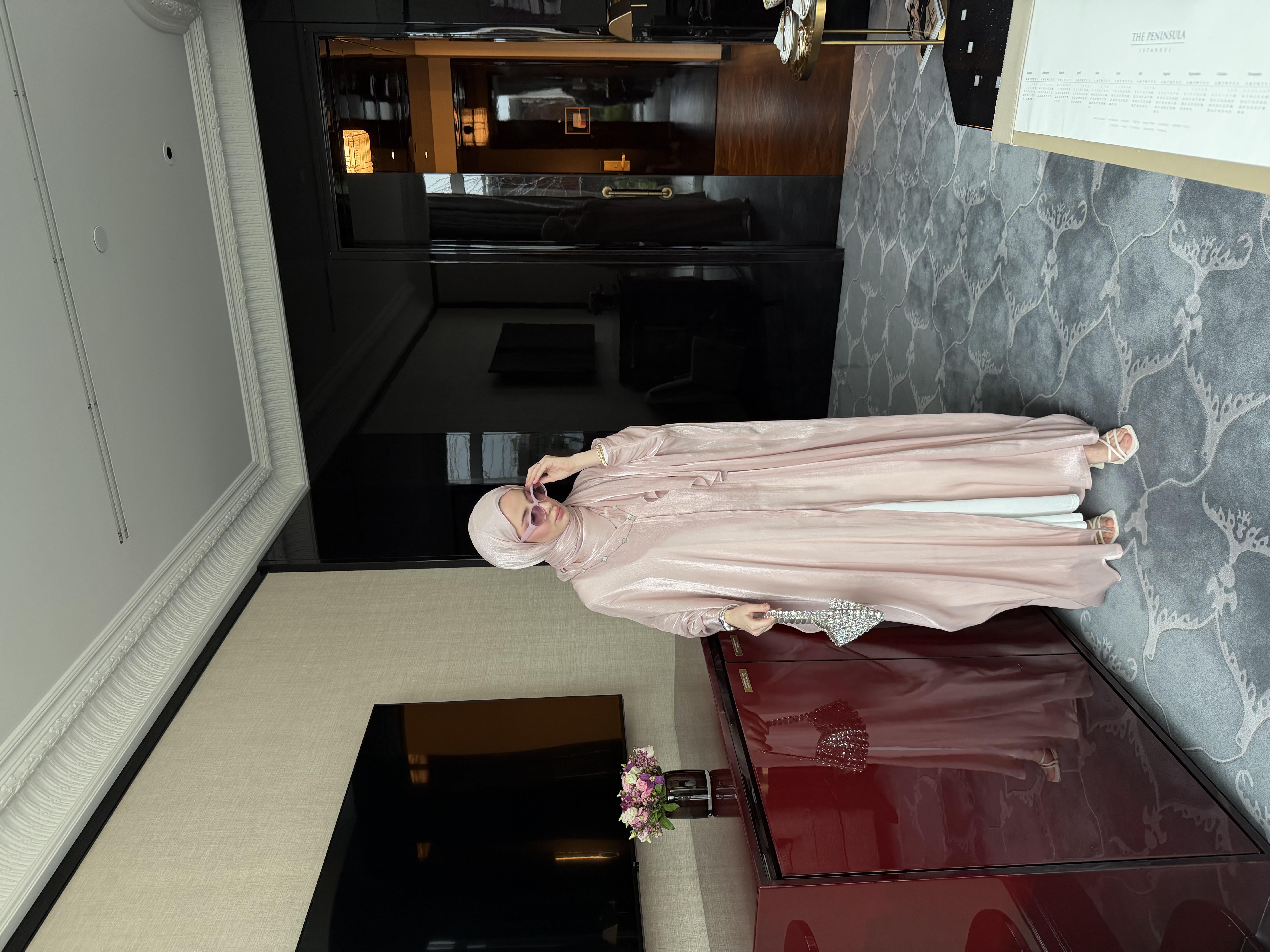 MELN ABAYA PİNK