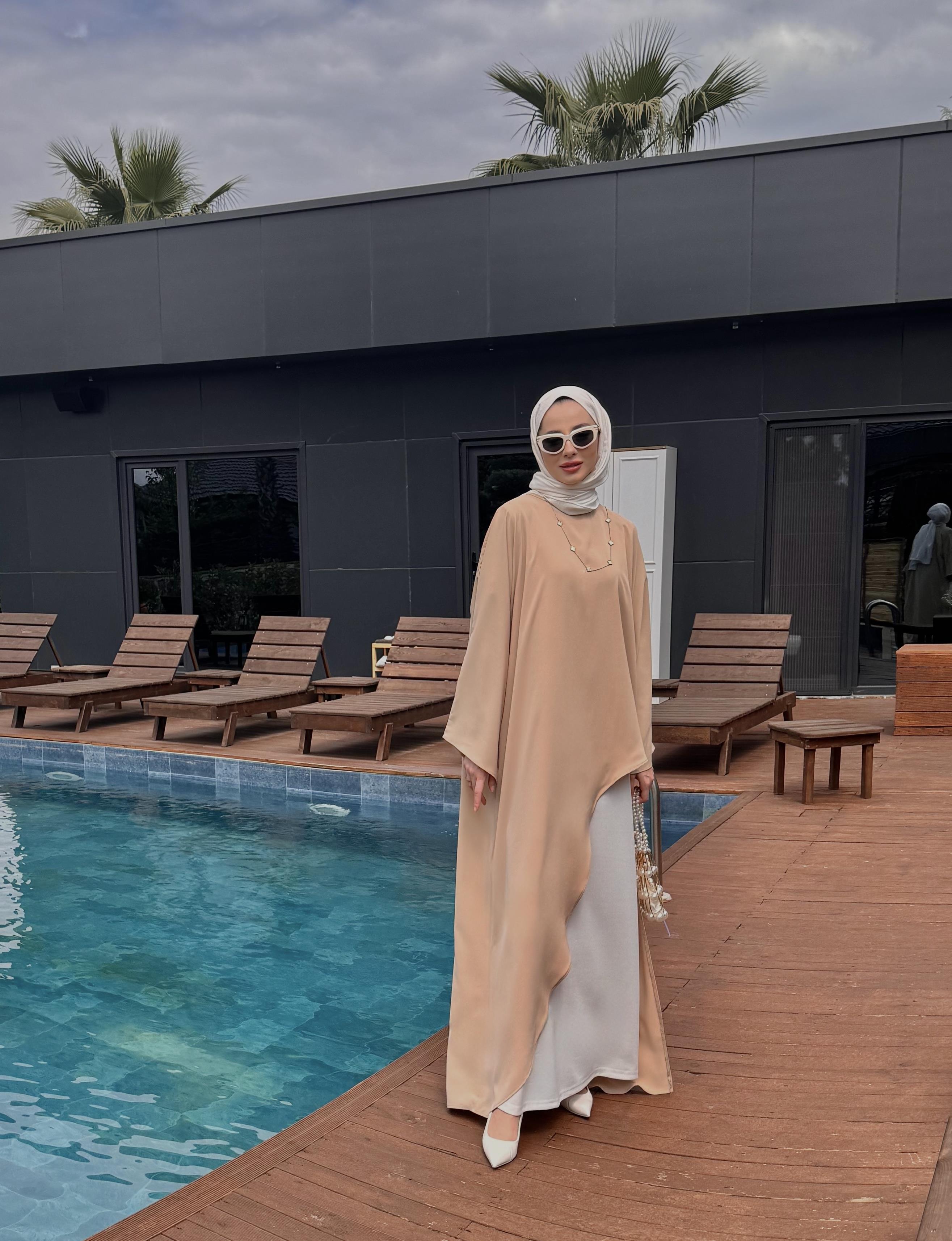 PEARLY ABAYA TAKIM  ( fır )