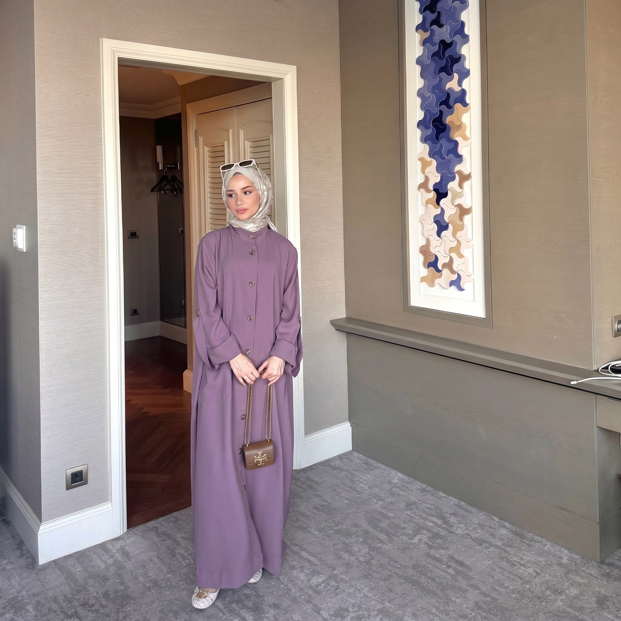 VOGUE ABAYA GÜLKURUSU