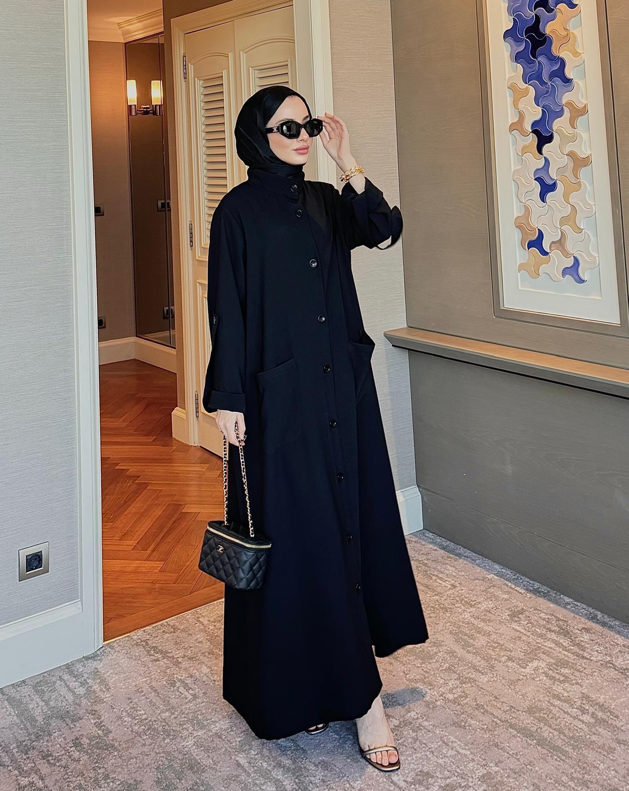 VOGUE ABAYA SİYAH