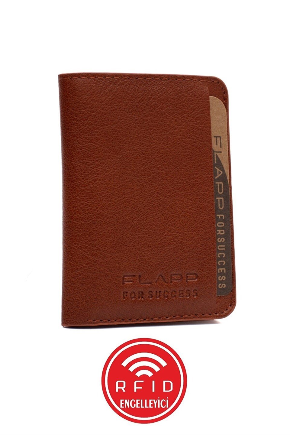 Flapp Hakiki Deri Fındık Mini Cüzdan Kartlık