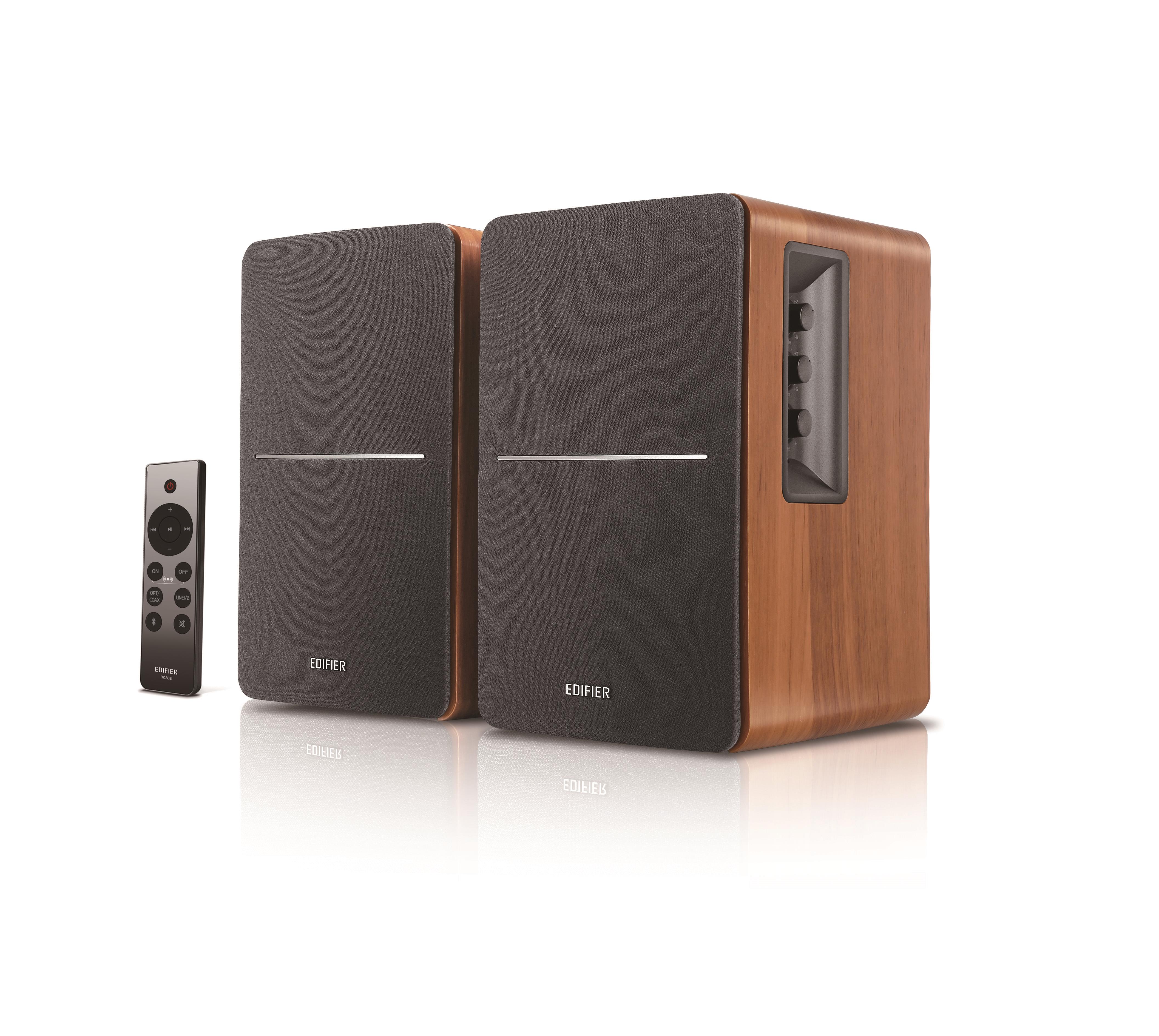 Edifier R1280DBs Aktif Hoparlör Kahverengi ve Edifier T5 Aktif Subwoofer
