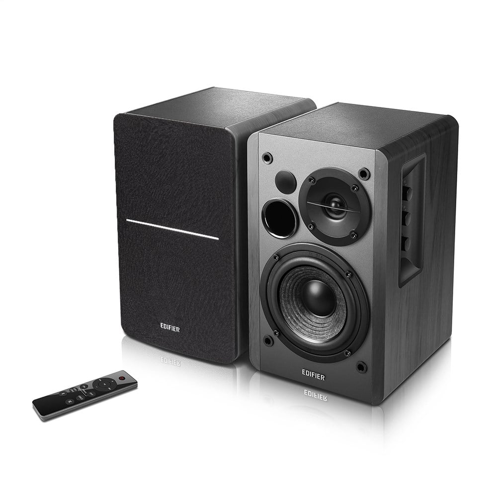Edifier R1280DBs Subwoofer Çıkışlı, Optik Girişli, 4 Bass Ünitesi Multi-Media 2.0 Aktif V.5.0 Bluetooth Hoparlör 42W RMS 