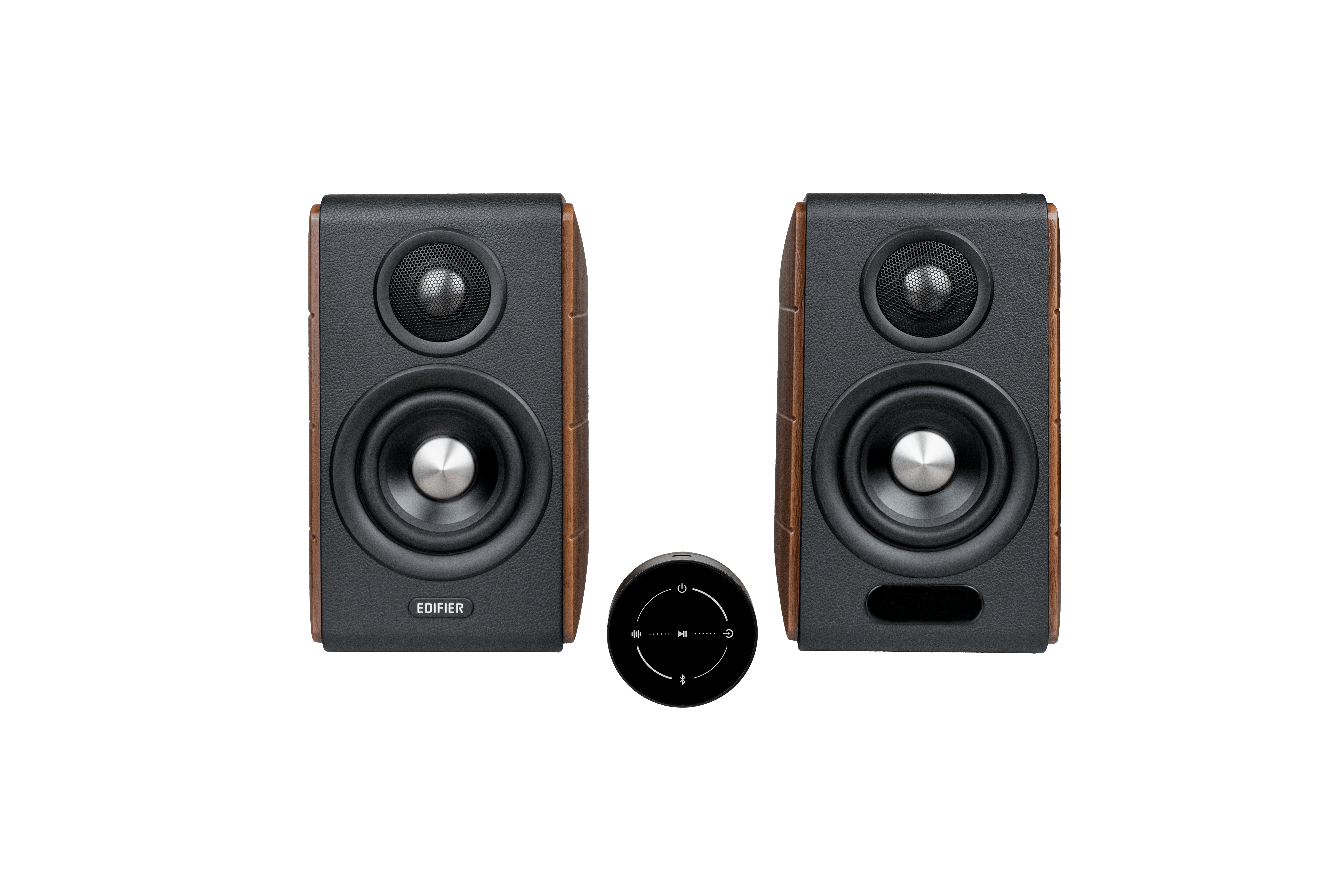Edifier S880DB MKII Ceviz Hifi Hoparlör ve Edifier T5 Aktif Subwoofer