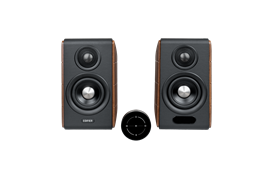 Edifier S880DB MKII Ceviz Hifi Hoparlör ve Edifier T5 Aktif Subwoofer