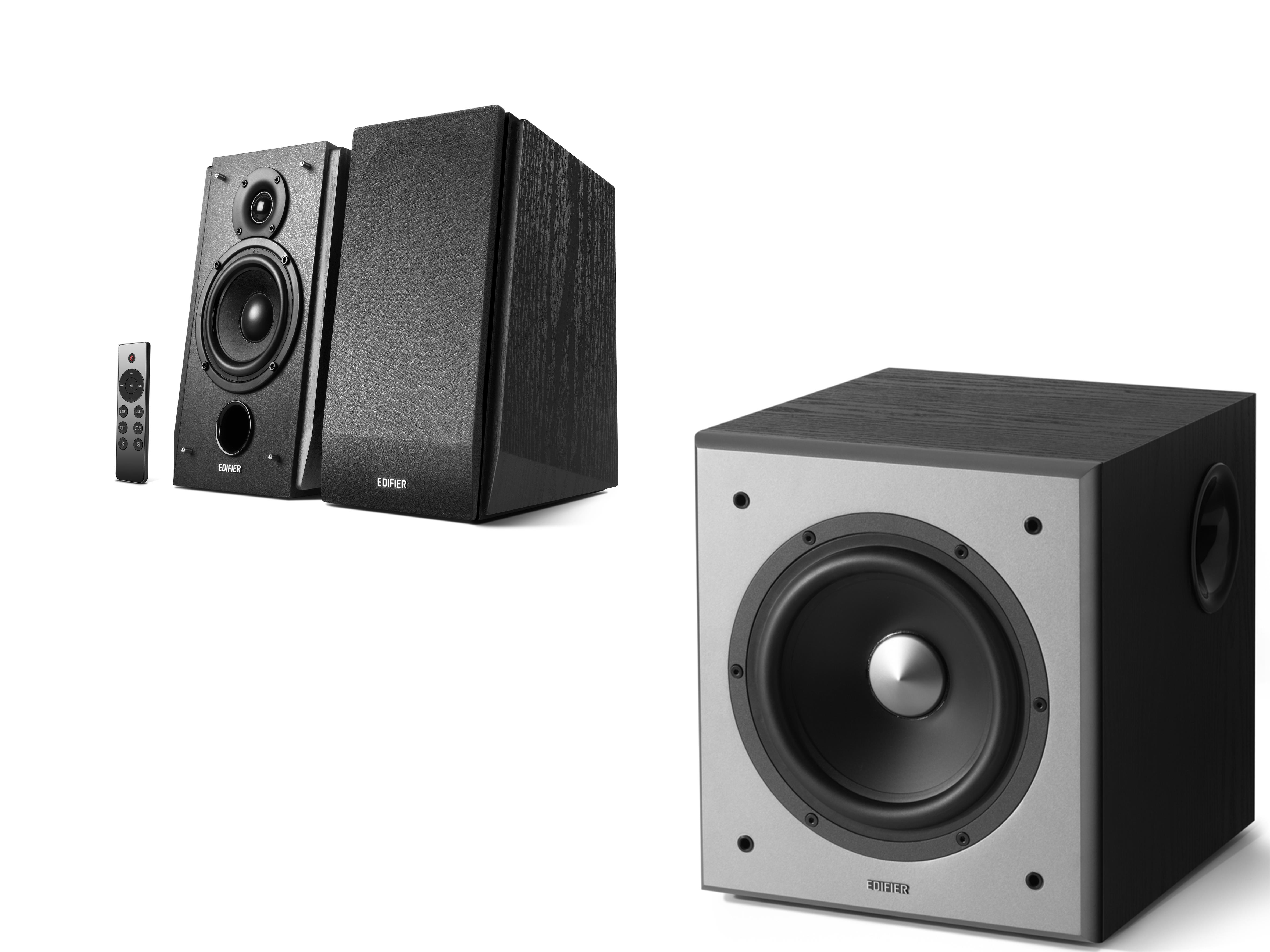 Edifier R1855DB Aktif Hoparlör ve Edifier T5 Aktif Subwoofer