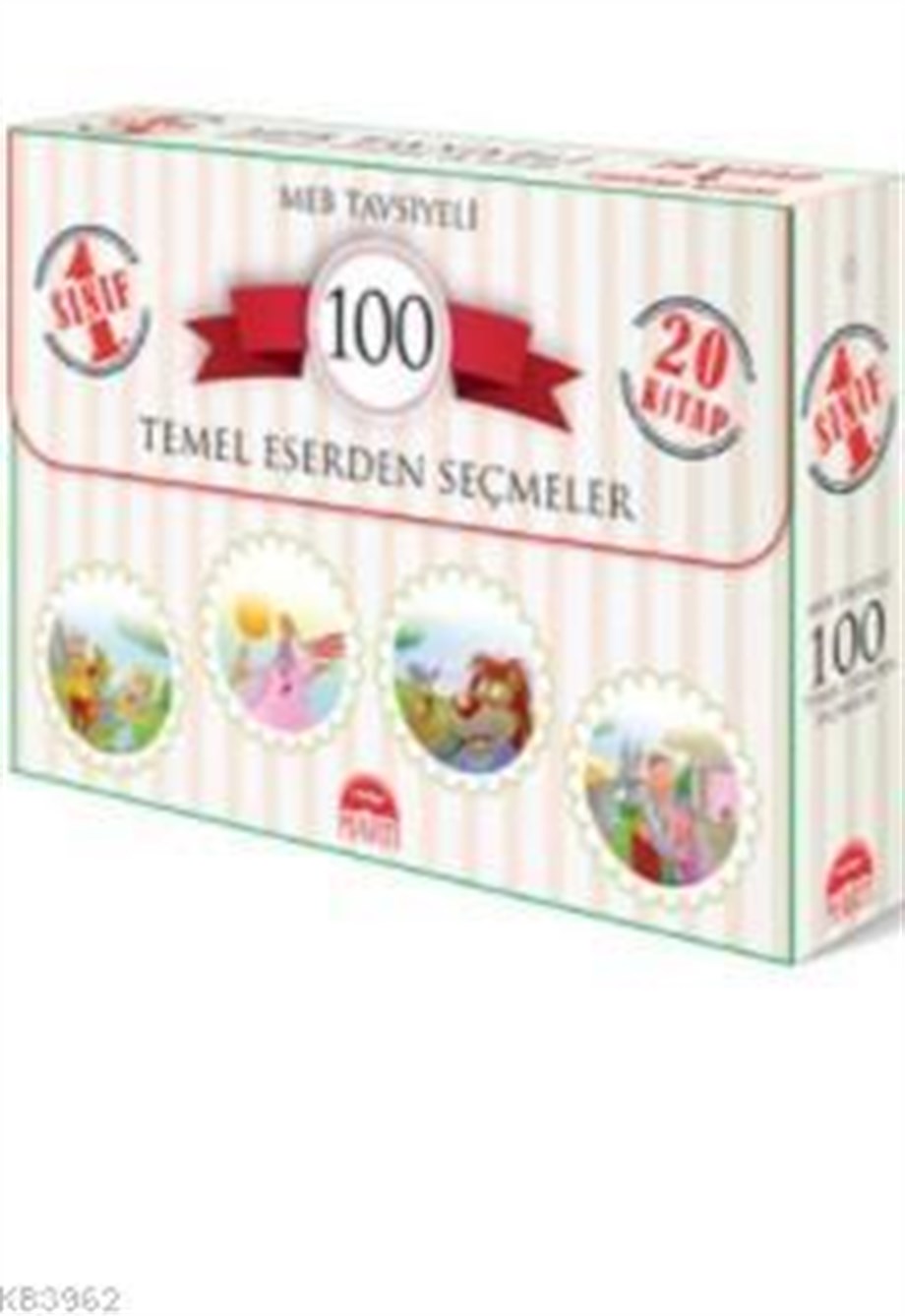 1. Sınıf MEB Tavsiyeli 100 Temel Eserden Seçmeler; (20 Kitap Takım)