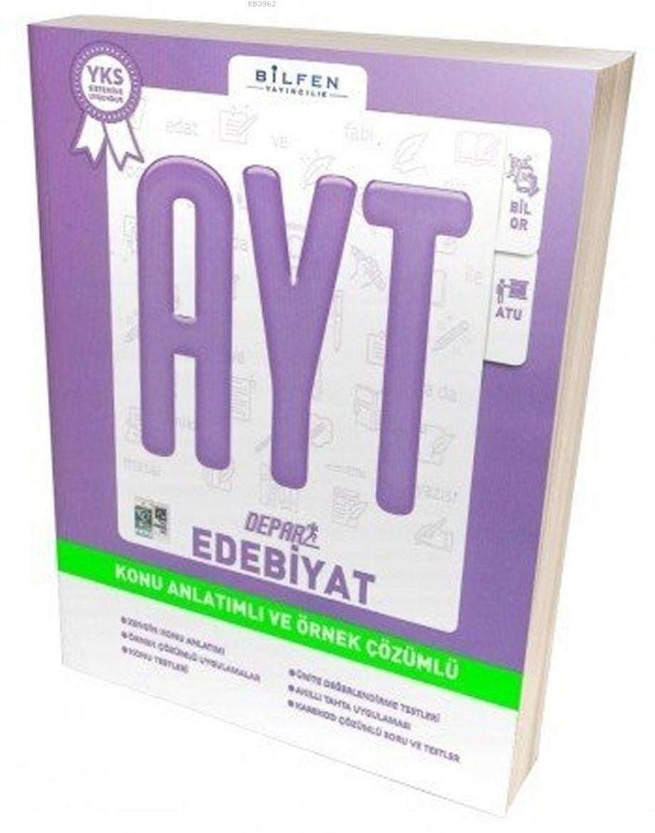 Bilfen Yayınları AYT Edebiyat Depar Konu Anlatımlı ve Örnek Çözümlü