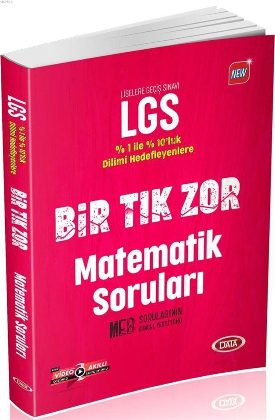 Data Yayınları 8. Sınıf LGS Bir Tık Zor Matematik Soruları Data 