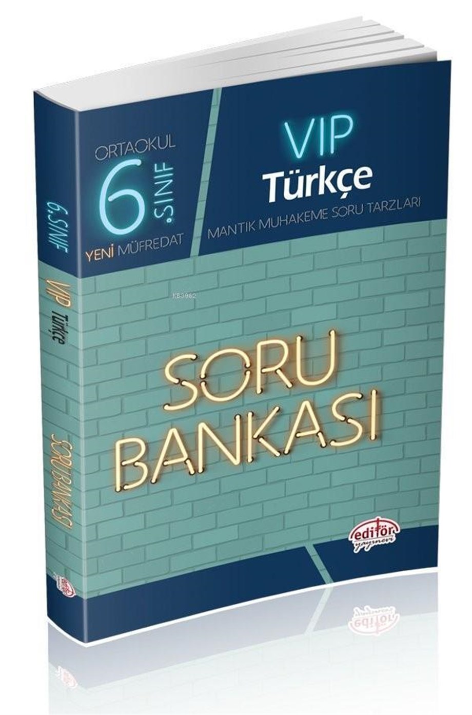 Editör Yayınları 6. Sınıf VIP Türkçe Soru Bankası Editör 