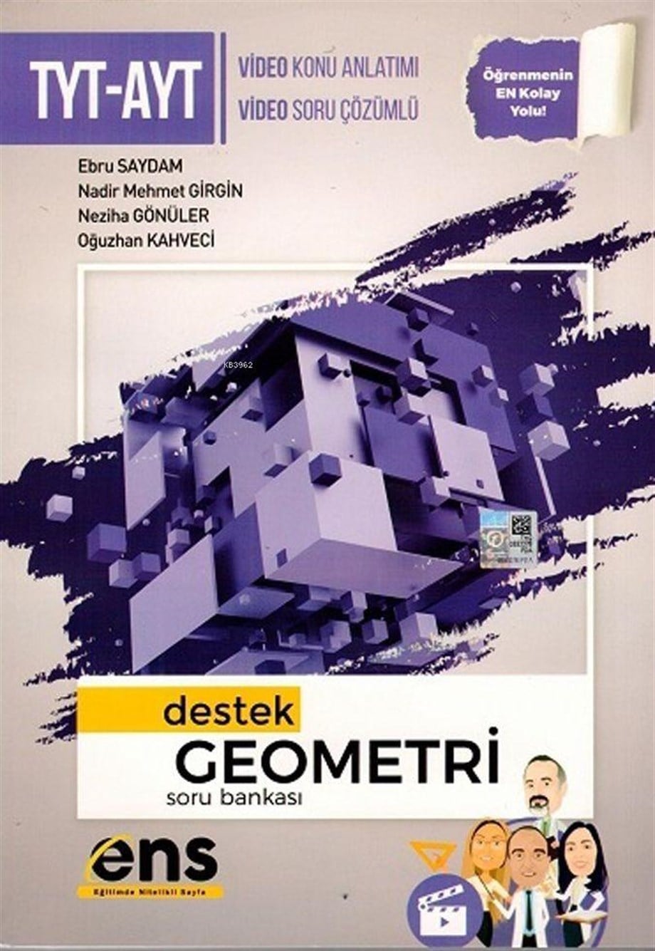 Ens Yayınları TYT AYT Geometri Destek Soru Bankası ENS 