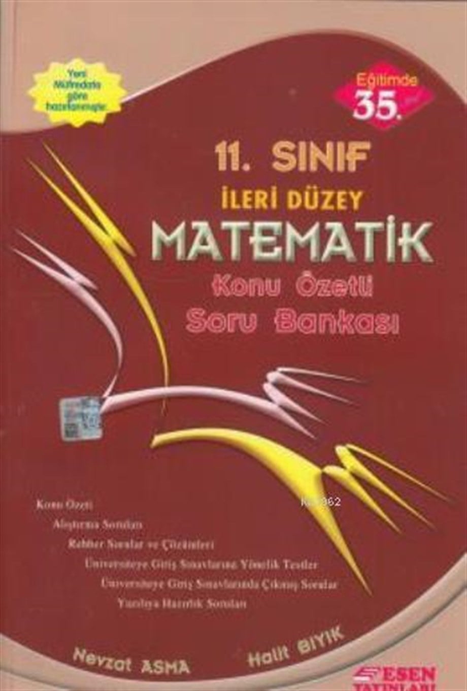 Esen Yayınları 11. Sınıf Matematik Konu Özetli Soru Bankası Esen 