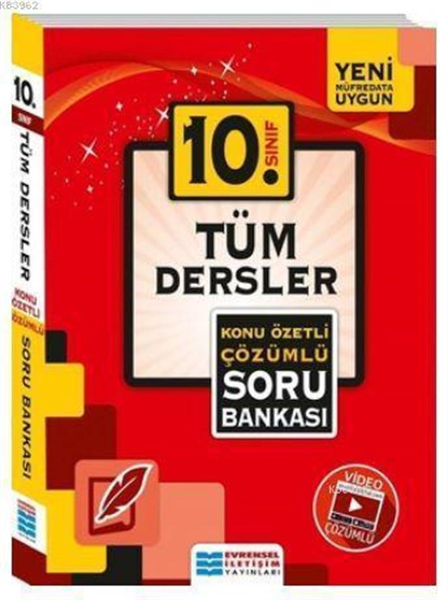 Evrensel İletişim Yayınları 10. Sınıf Tüm Dersler Konu Özetli Çözümlü Soru Bankası Evrensel İletişim 
