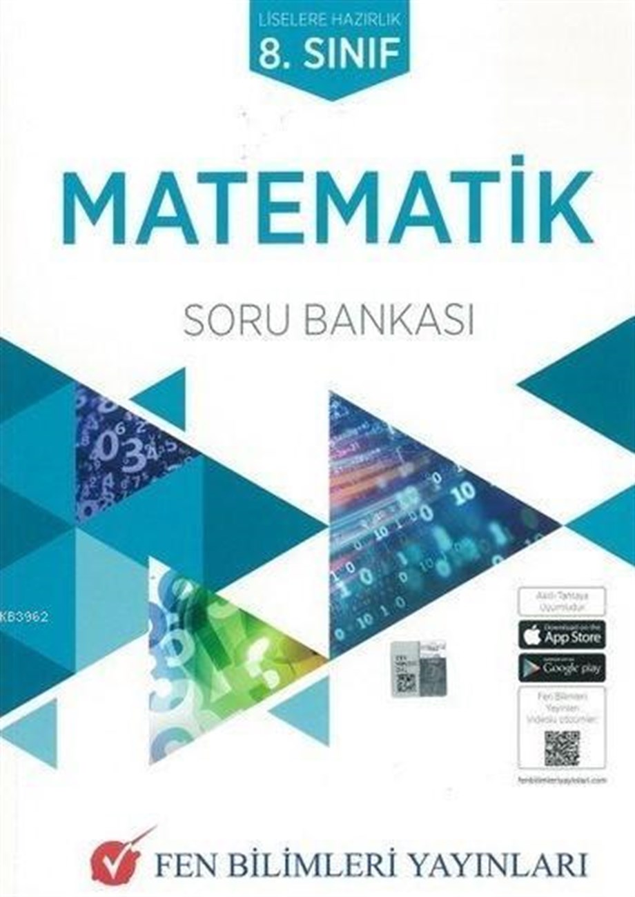 Fen Bilimleri Yayınları 8. Sınıf Matematik Soru Bankası Fen Bilimleri 