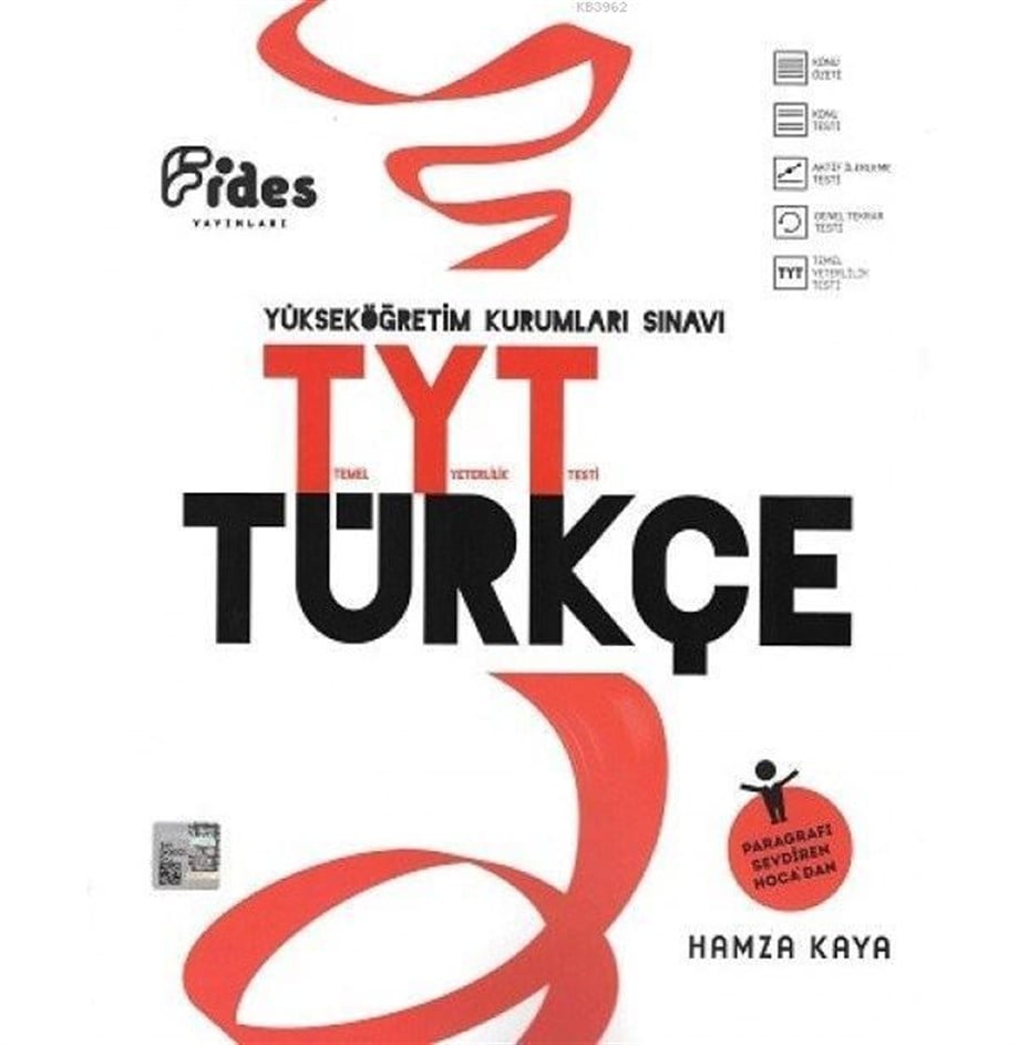 Fides Yayınları TYT Türkçe Konu Özetli Soru Bankası Fides 