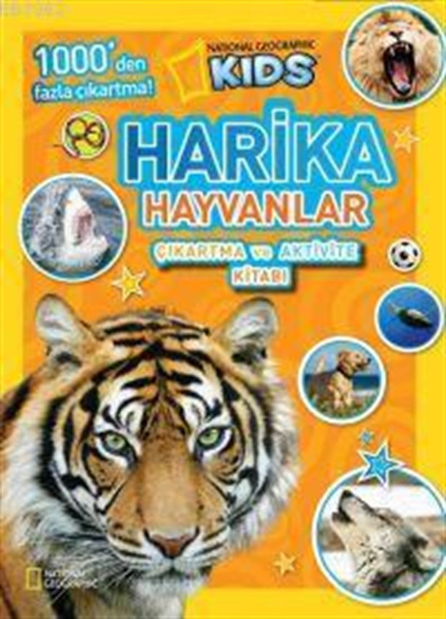 Harika Hayvanlar Çıkartma ve Aktivite Kitabı