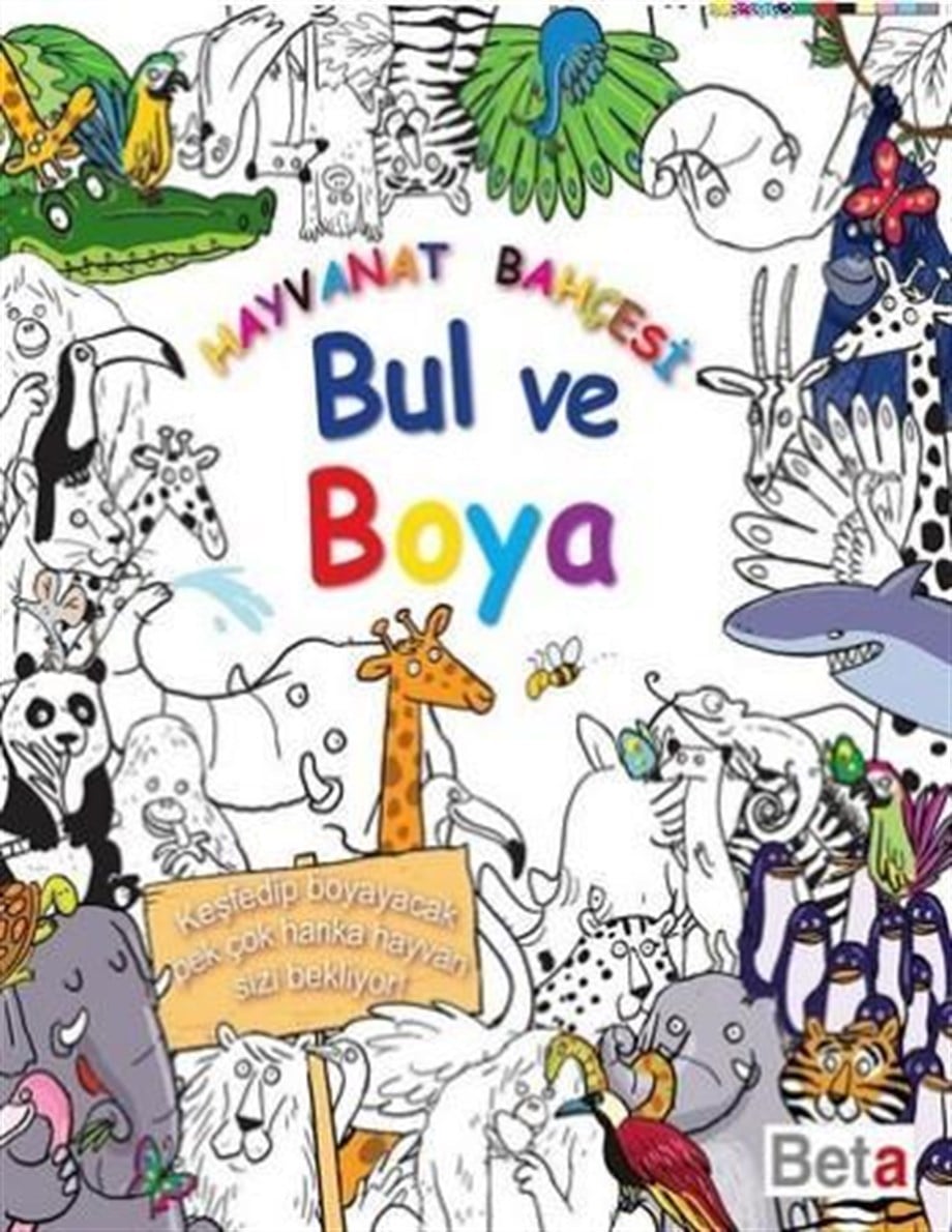 Hayvanat Bahçesi Bul ve Boya