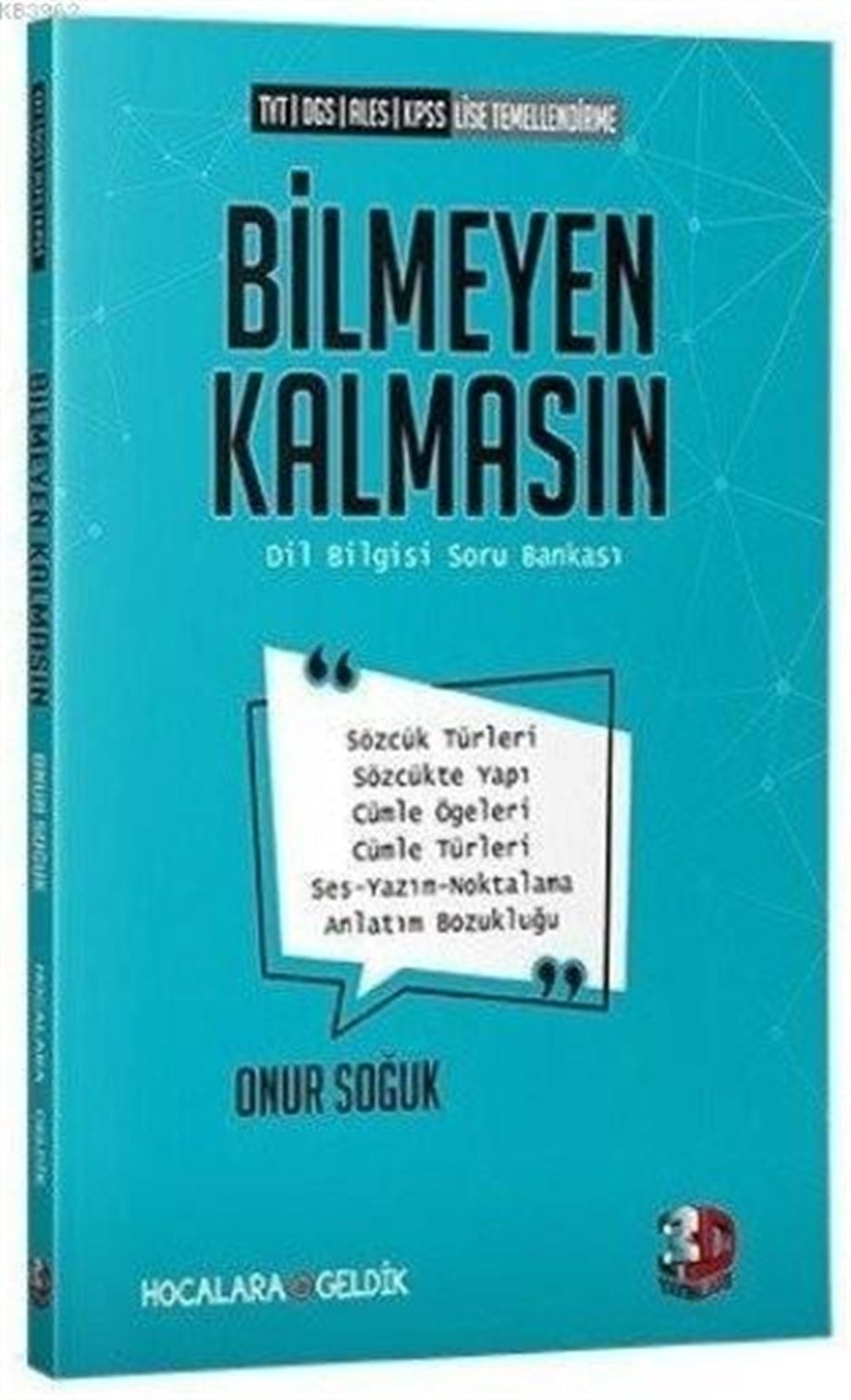 Hocalara Geldik Yayınları TYT DGS ALES KPSS Bilmeyen Kalmasın Dil Bilgisi Soru Bankası Hocalara Geldik 