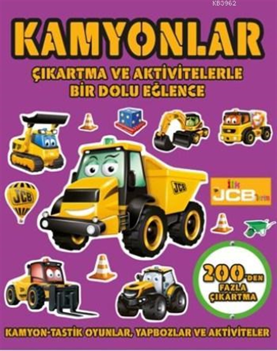 Kamyonlar; Çıkartma ve Aktivitelerle Bir Dolu Eğlence