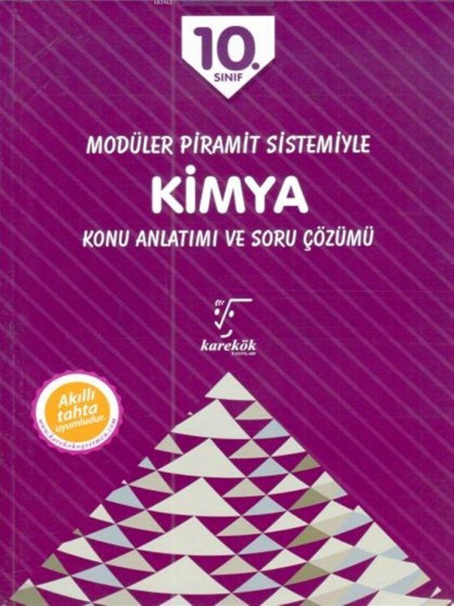 Karekök Yayınları 10. Sınıf Kimya Konu Anlatımı ve Soru Çözümü MPS Karekök 