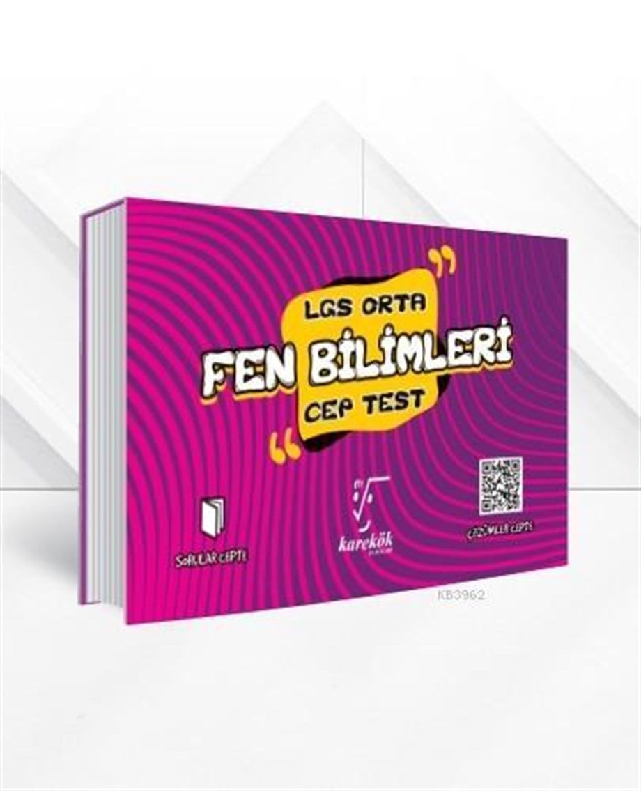 Karekök Yayınları 8. Sınıf LGS Fen Bilimleri Orta Cep Test Karekök 