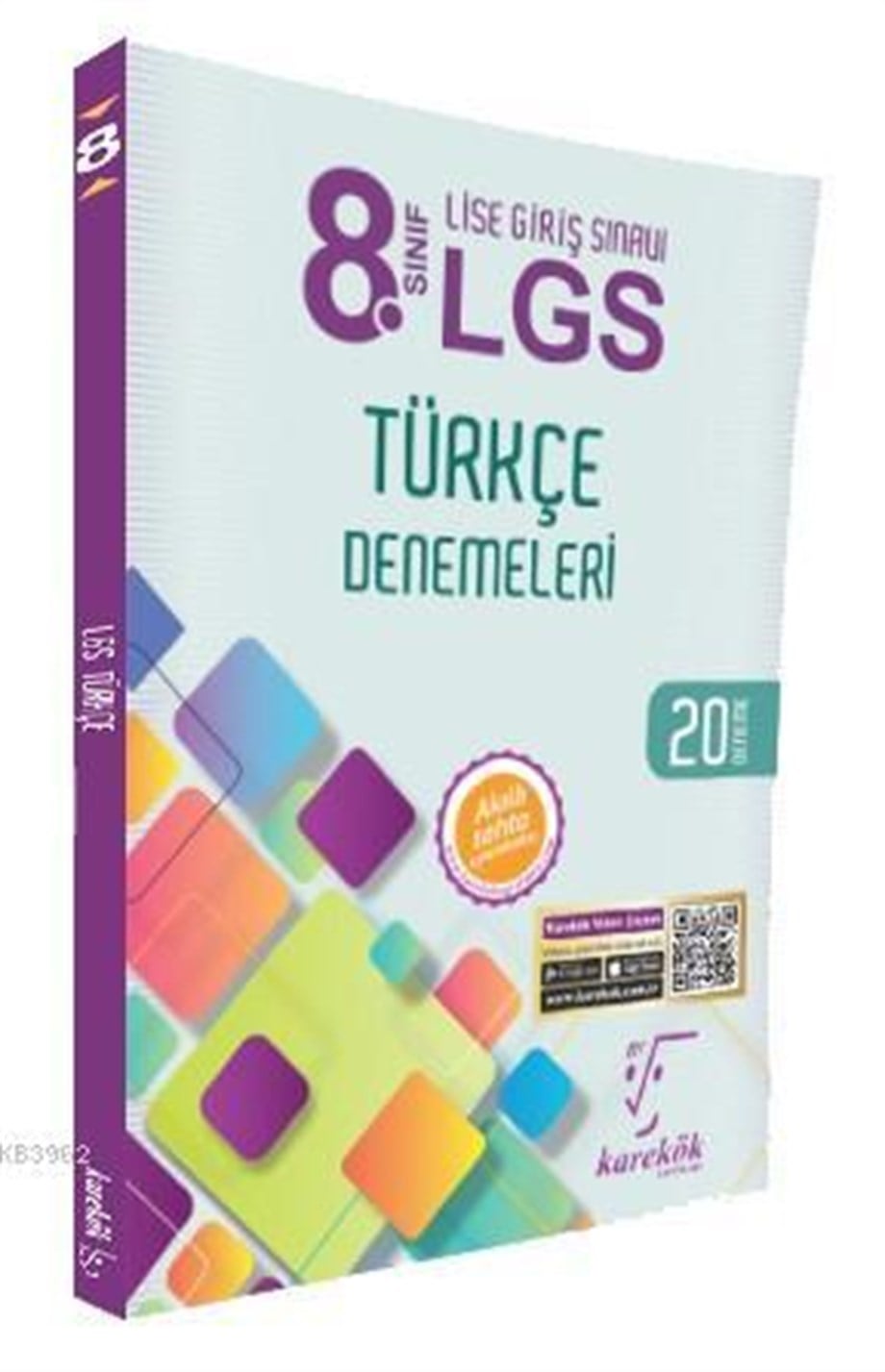 Karekök Yayınları 8. Sınıf LGS Türkçe 20 Deneme Karekök 