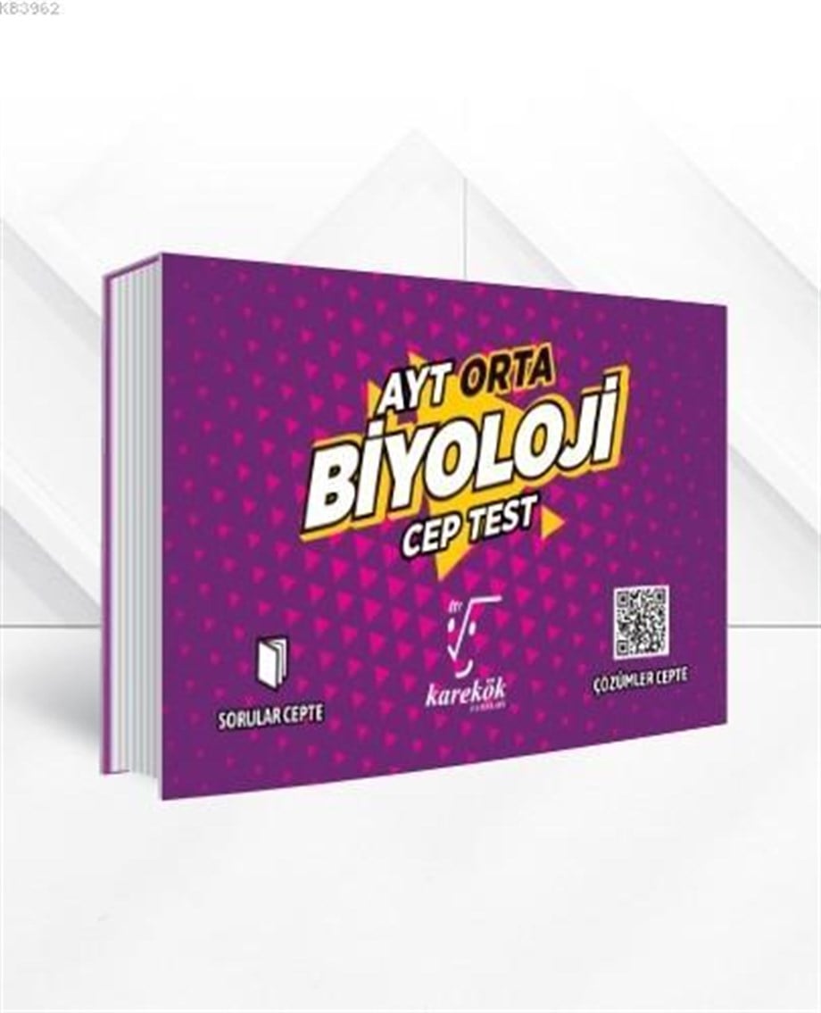 Karekök Yayınları AYT Biyoloji Orta Cep Test Karekök 