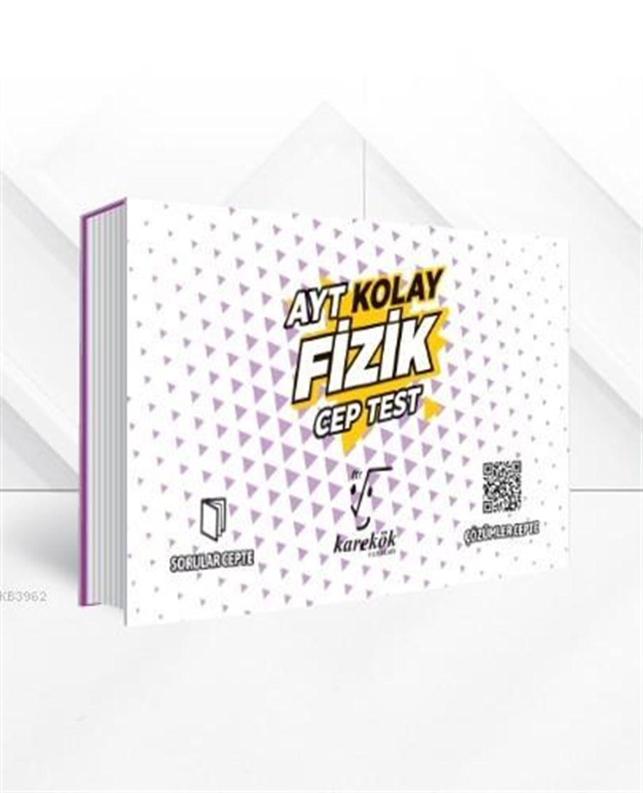 Karekök Yayınları AYT Fizik Kolay Cep Test Karekök 