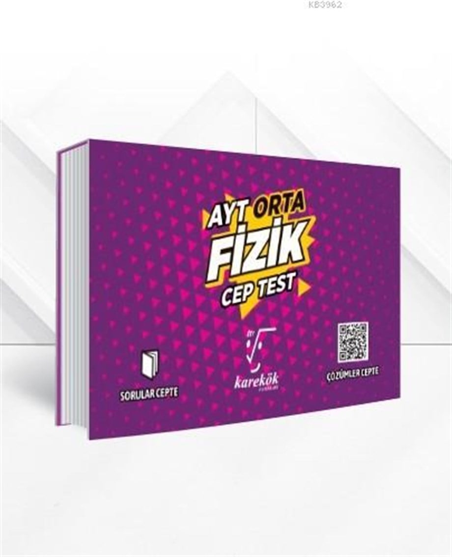 Karekök Yayınları AYT Fizik Orta Cep Test Karekök 