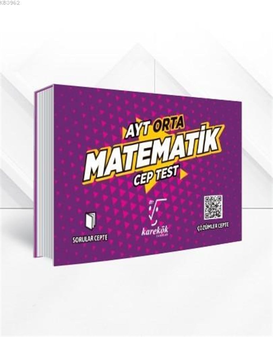 Karekök Yayınları AYT Matematik Orta Cep Test Karekök 