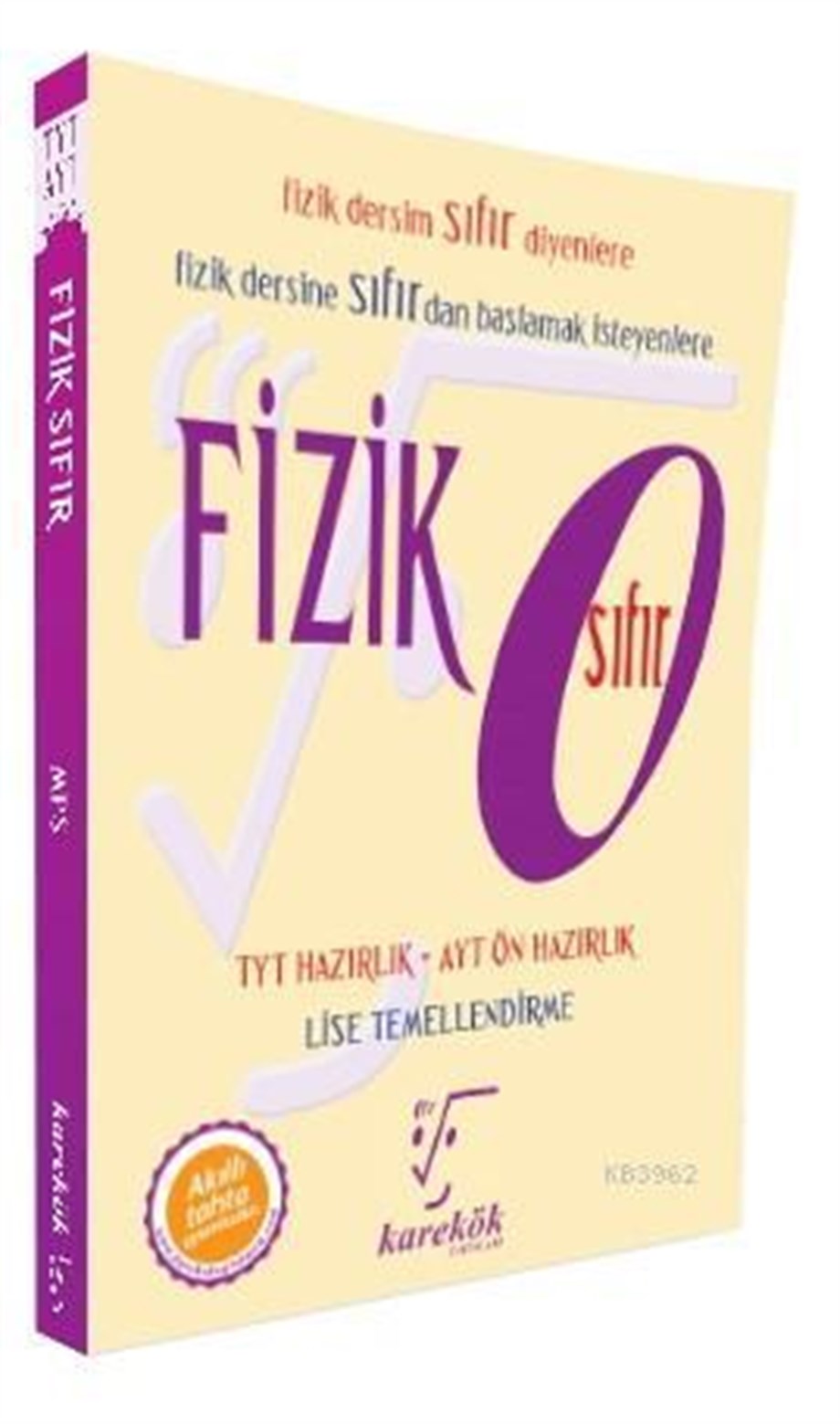 Karekök Yayınları TYT AYT Ön Hazırlık Fizik Sıfır Lise Temellendirme Konu Anlatımlı Karekök 