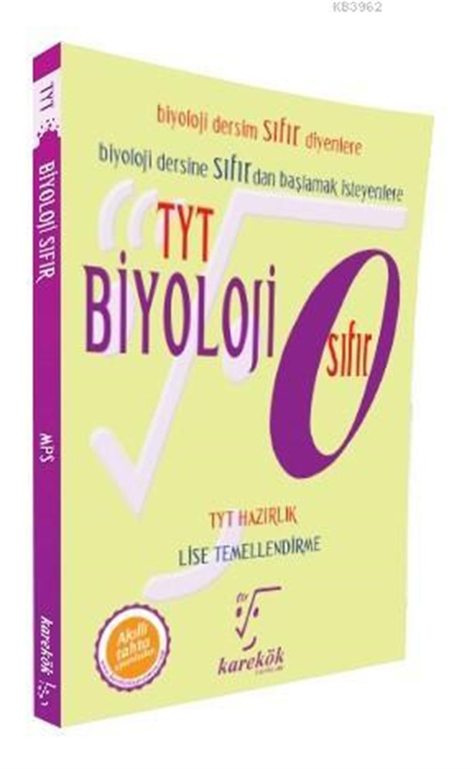 Karekök Yayınları TYT Biyoloji Sıfır Karekök 