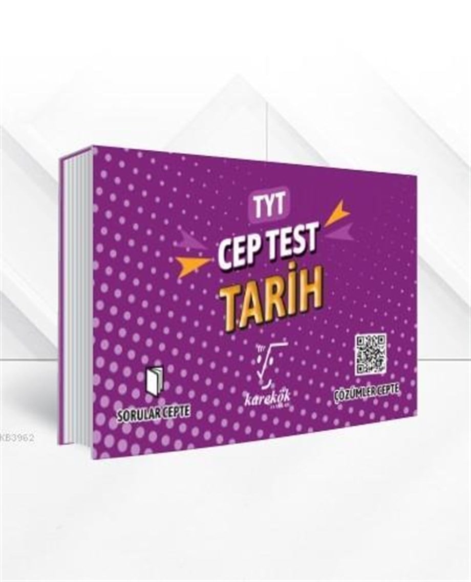 Karekök Yayınları TYT Tarih Cep Test Karekök 
