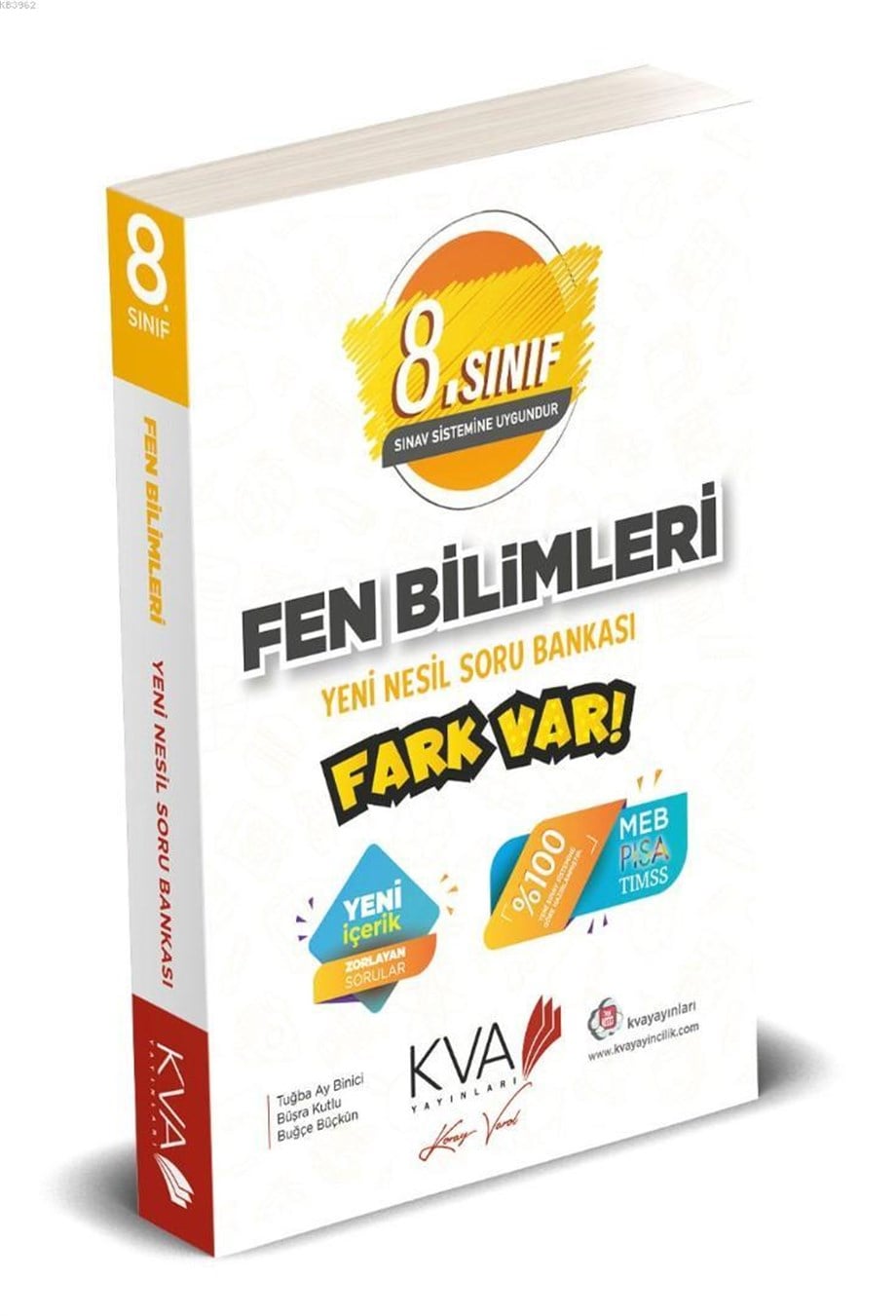 Koray Varol Yayınları 8. Sınıf LGS Fen Bilimleri Yeni Nesil Soru Bankası Fark Var Koray Varol 