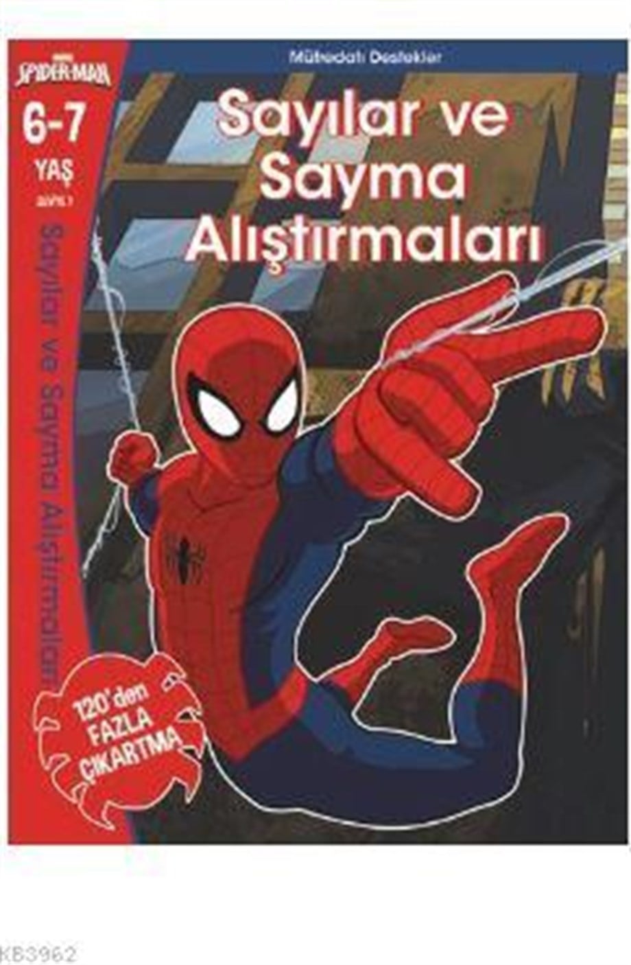 Marvel Spider-Man  Sayılar ve Sayma Alıştırmaları  6- 7 Yaş