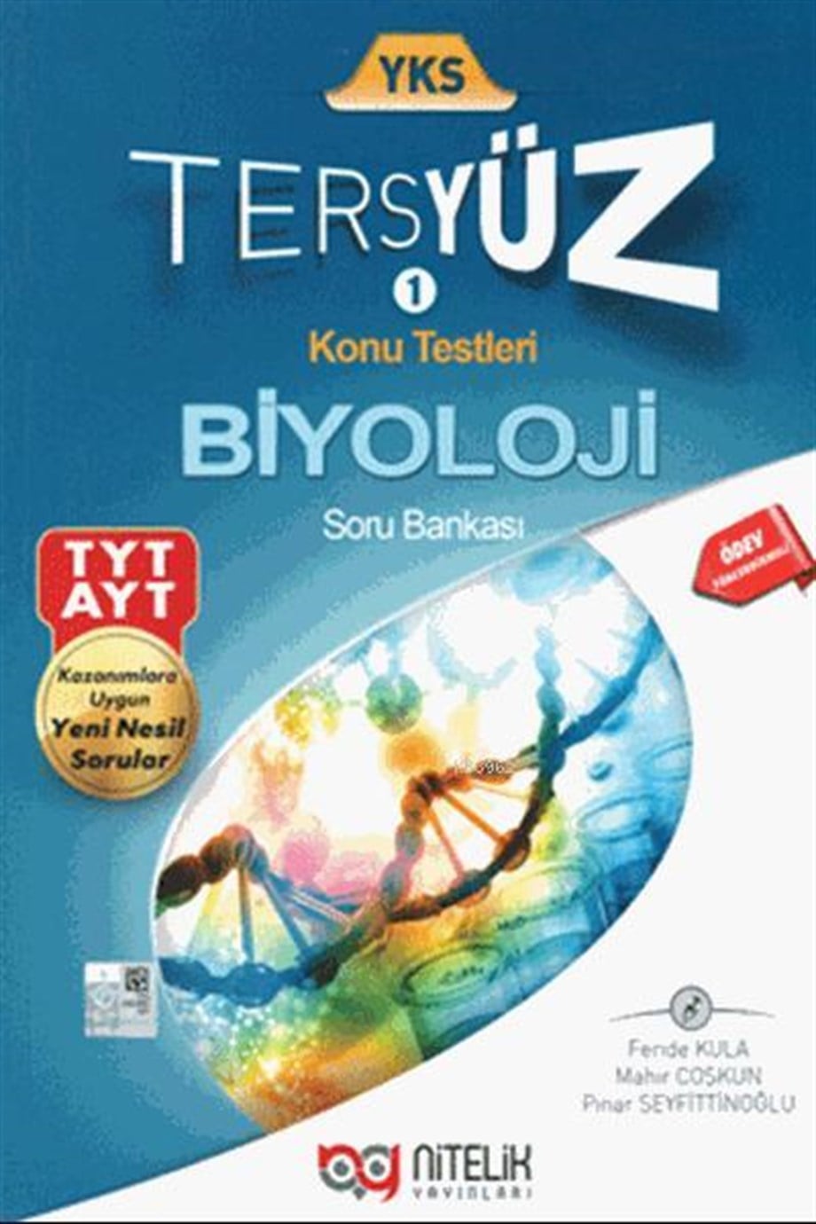 Nitelik Yayınları YKS Biyoloji Tersyüz Soru Bankası Nitelik 