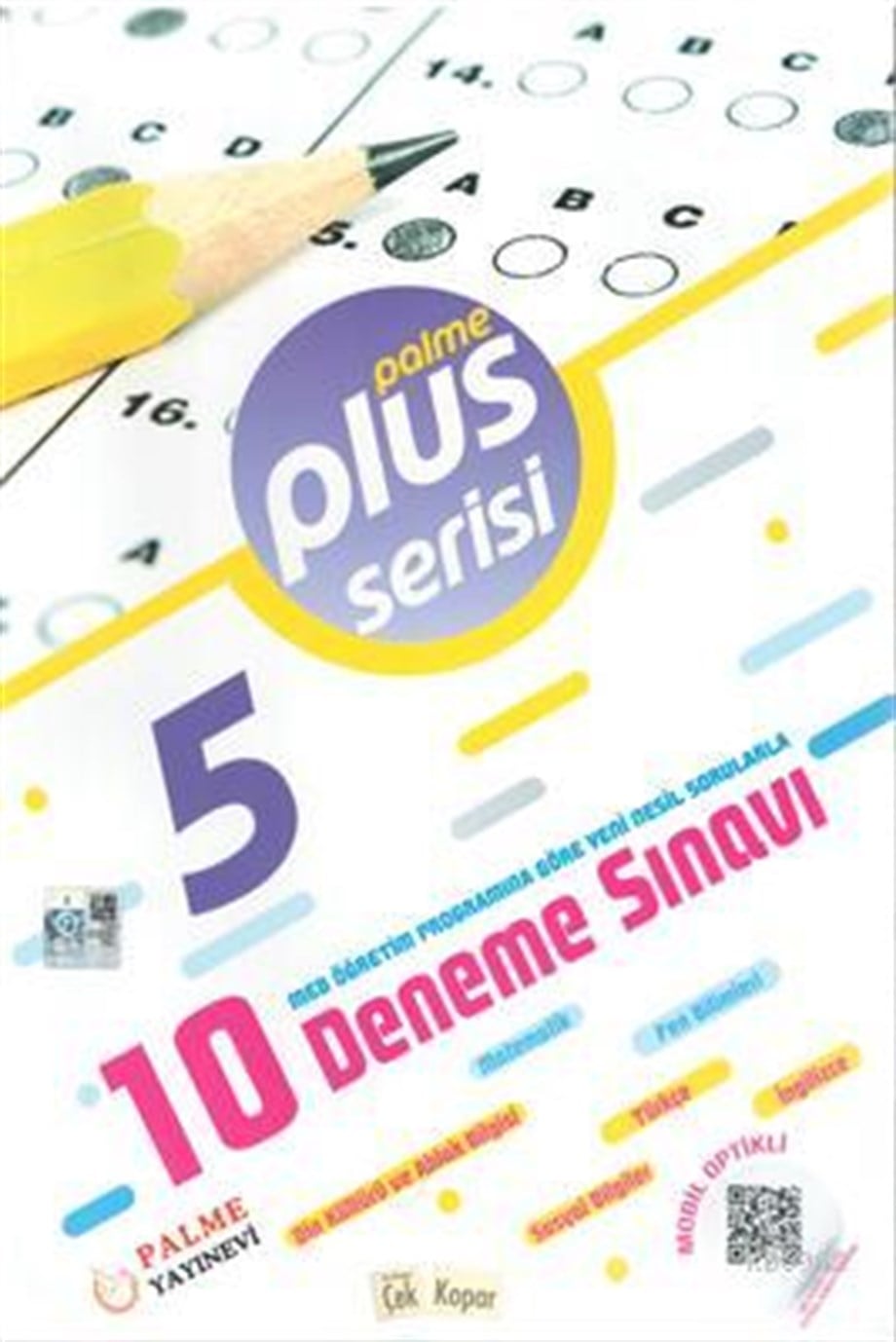Palme Yayınları 5. Sınıf Plus Serisi 10 Deneme Sınavı Palme 