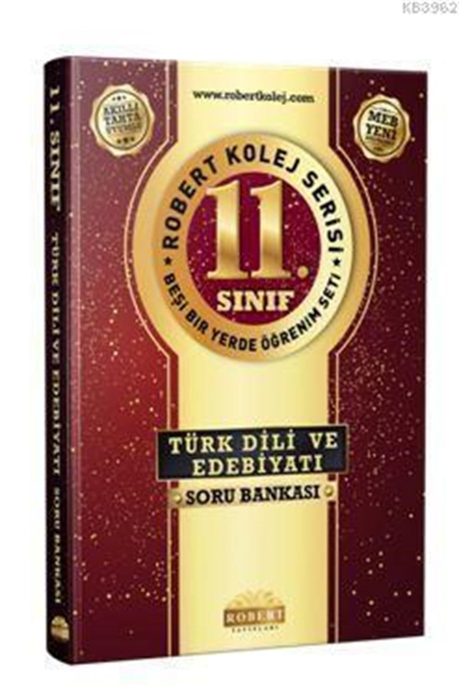 Robert Yayınları 11. Sınıf Türk Dili ve Edebiyatı Kolej Serisi Soru Bankası Robert 