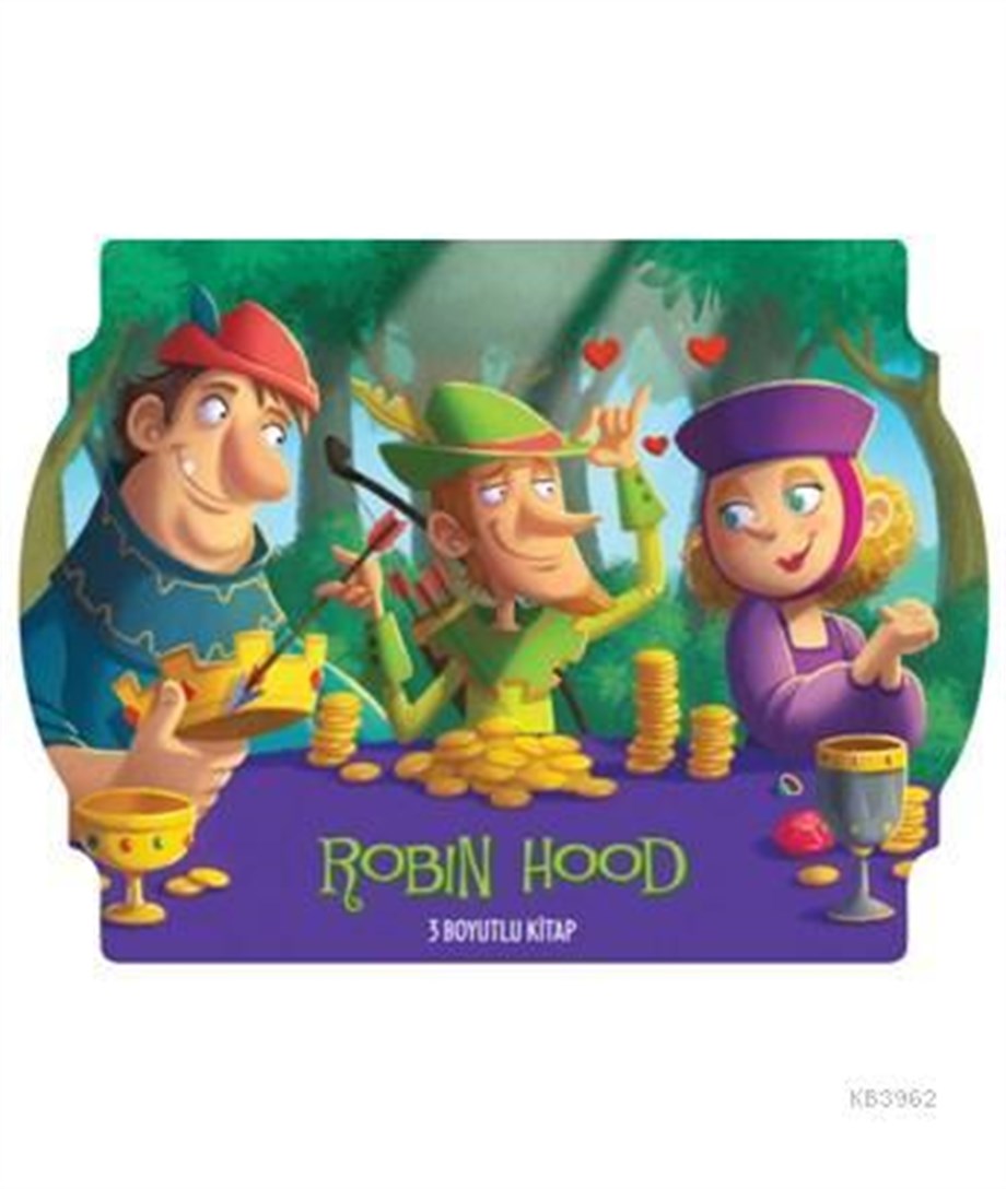 Robin Hood (3 Boyutlu Kitap)