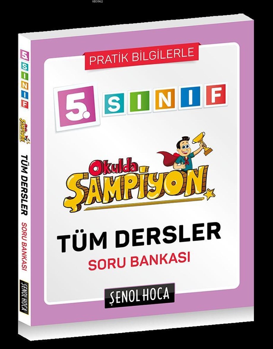 Şenol Hoca Yayınları 5. Sınıf Okulda Şampiyon Tüm Dersler Soru Bankası Şenol Hoca 