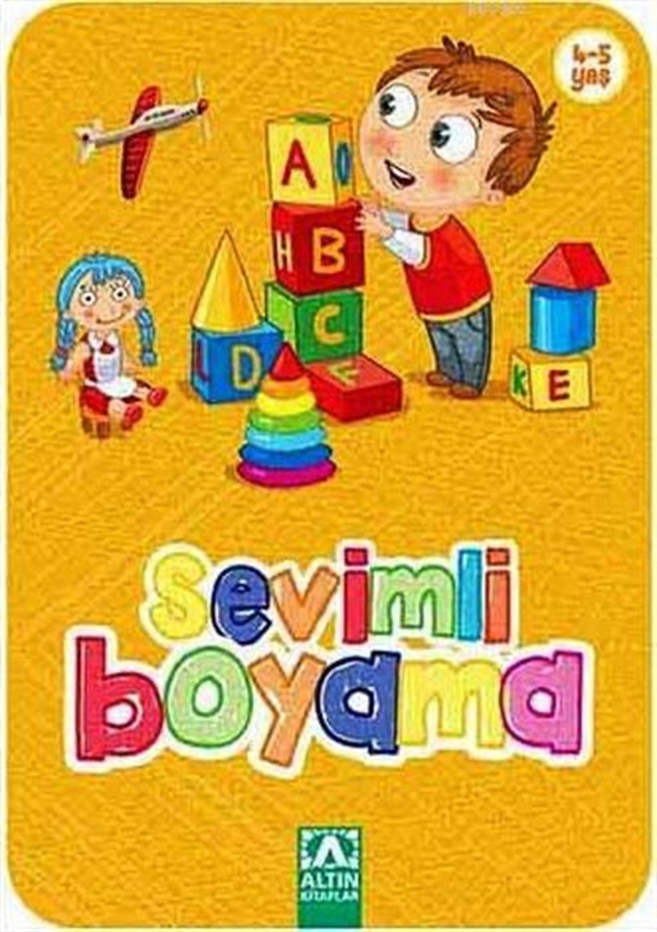 Sevimli Boyama (Sarı); 4+ Yaş