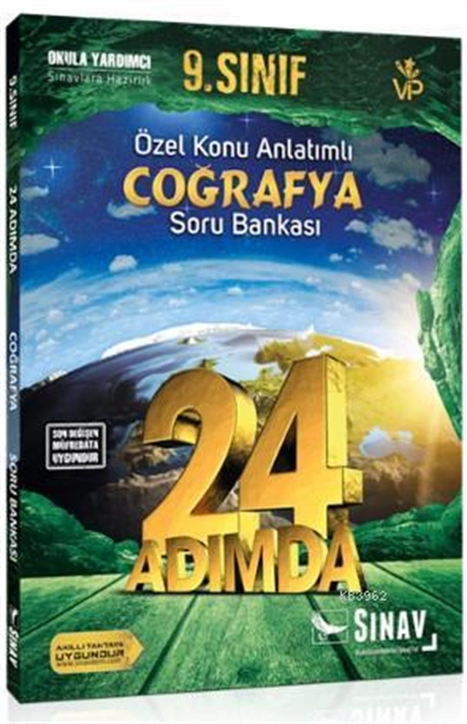 Sınav Dergisi Yayınları 9. Sınıf Coğrafya 24 Adımda Özel Konu Anlatımlı Soru Bankası Sınav Dergisi 