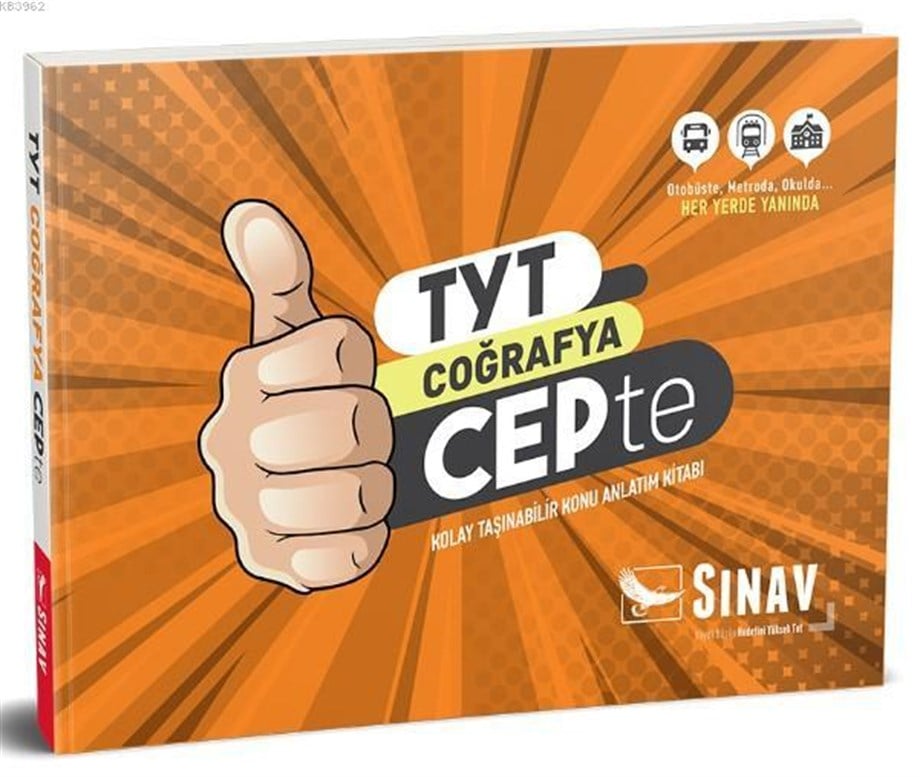 Sınav Dergisi Yayınları TYT Coğrafya Konu Anlatımlı Cep Kitabı Sınav Dergisi 