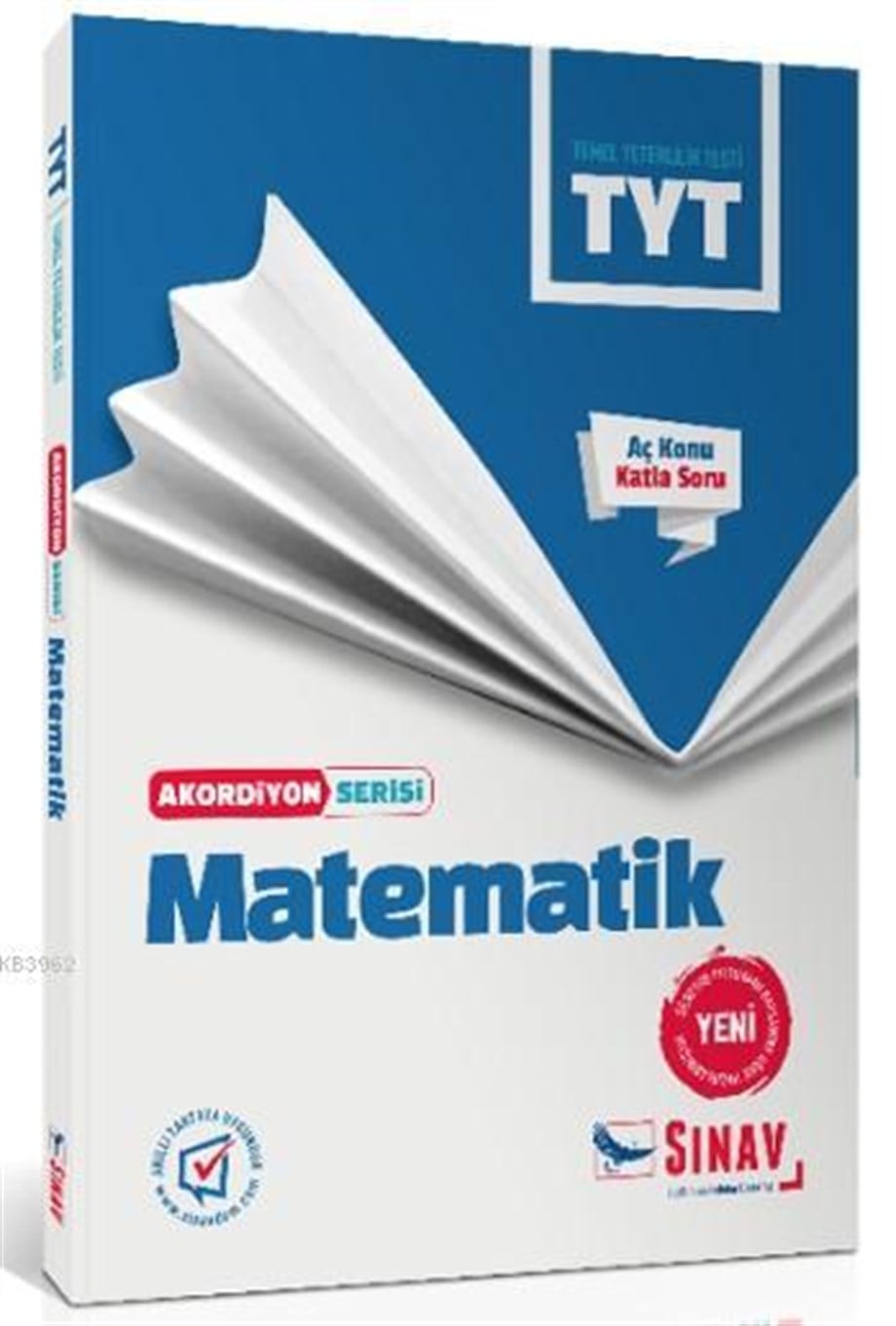 Sınav Dergisi Yayınları TYT Matematik Akordiyon Serisi Aç Konu Katla Soru Sınav Dergisi 
